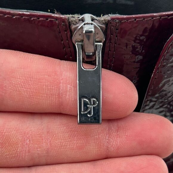 Donald J. Pliner Elyas Lace Up Boots Maroon Size 6 - Picture 6 of 15